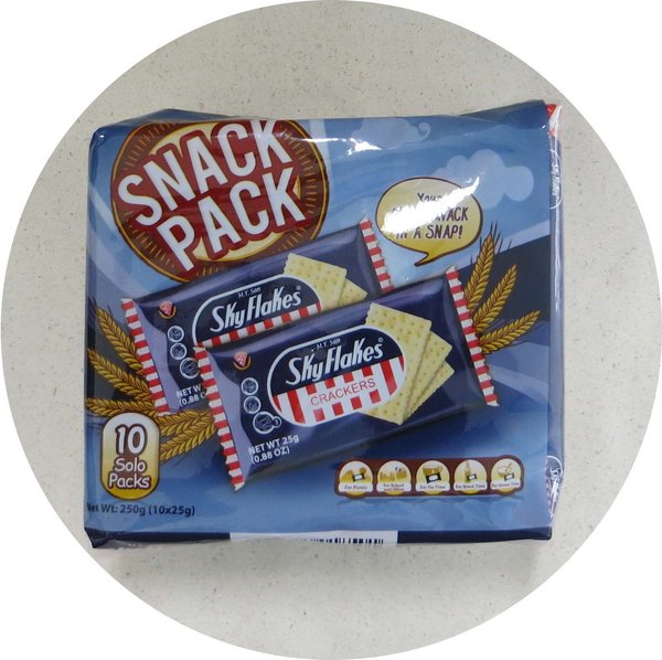 M.Y. San Sky Flakes Crackers 250g (10x25g)